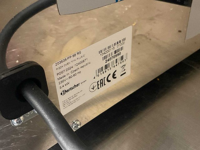 2024 bartscher mini plus 2 pizza-oven - afbeelding 3 van  3