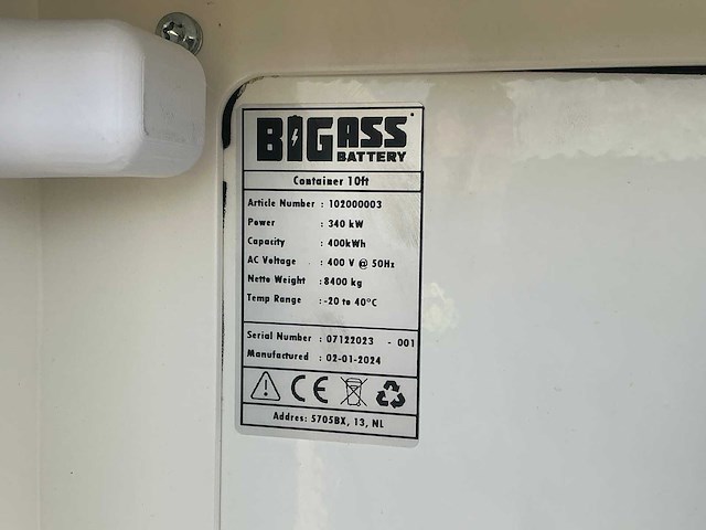 2024 big ass 340kw-400kw energie opslagsysteem - afbeelding 51 van  55