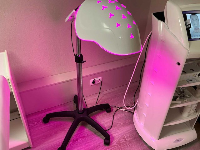 2024 body sculpting sanislim chrome light face mask / lichttherapie - afbeelding 2 van  12