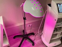 2024 body sculpting sanislim chrome light face mask / lichttherapie - afbeelding 2 van  12