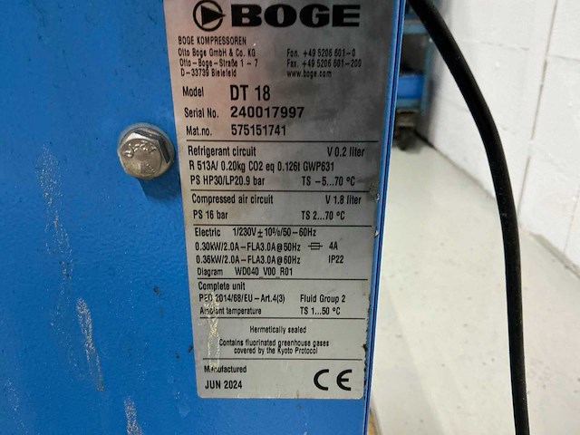 2024 boge dt10 hogedrukcompressor - afbeelding 3 van  3