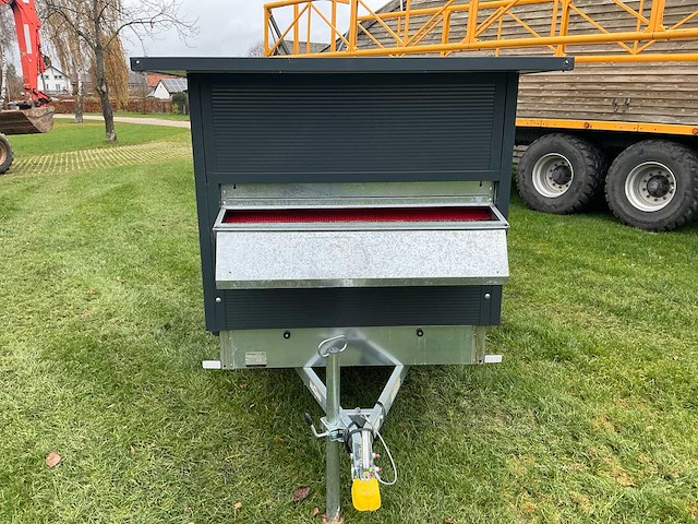 2024 bogi/humbaur kippenmobiel veeaanhangwagen/mobiel kippenhok - afbeelding 23 van  24