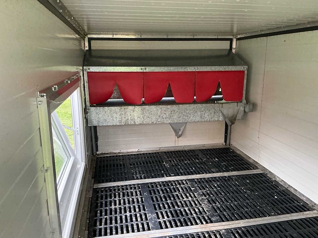 2024 bogi/humbaur kippenmobiel veeaanhangwagen/mobiel kippenhok - afbeelding 8 van  24