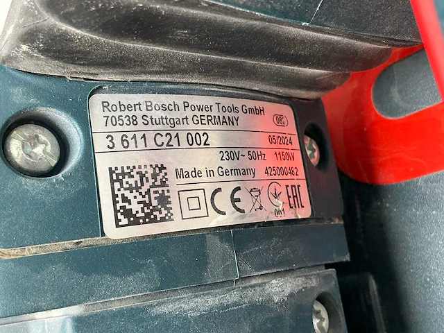 2024 bosch gsh 5 ce breekhamer 6kg sds-max - afbeelding 4 van  5