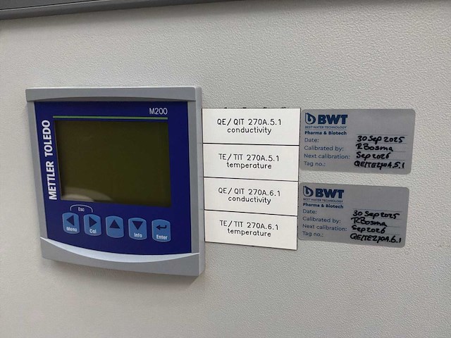 2024 bwt osmotron pro 1600 pw-2s ultra pure farmaceutisch watersysteem - afbeelding 10 van  15