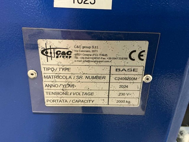 2024 c-one base palletfoliewikkelaar - afbeelding 12 van  12