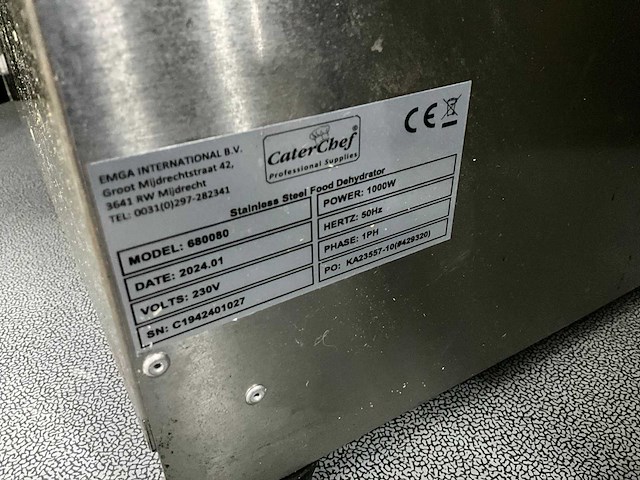 2024 caterchef 680080 voedseldroger - afbeelding 4 van  4