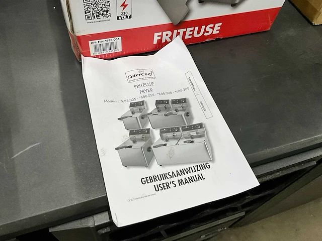 2024 caterchef 688005 friteuse - afbeelding 6 van  8