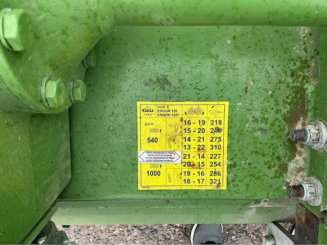 2024 celli ergon 120 / 180 frees - afbeelding 6 van  15