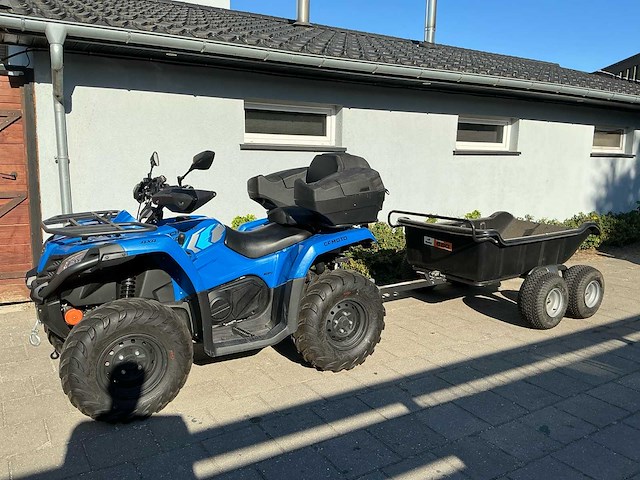 2024 cfmoto cforce450s quad met aanhanger - afbeelding 2 van  32