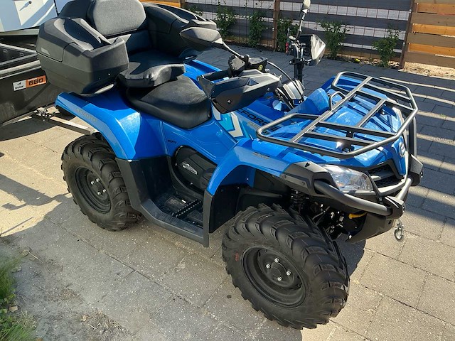 2024 cfmoto cforce450s quad met aanhanger - afbeelding 9 van  32