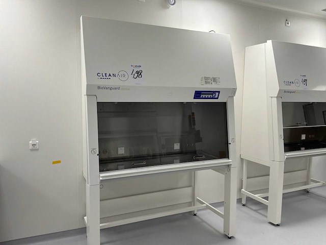 2024 clean air door baker biovanguard 5 laminaire stroomkast - afbeelding 1 van  7