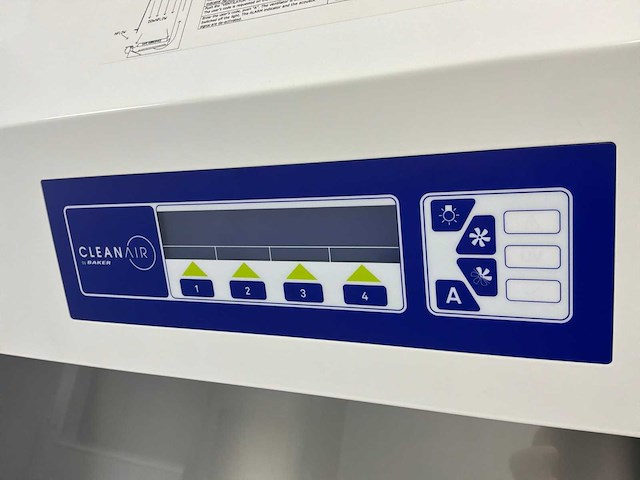 2024 clean air door baker biovanguard 5 laminaire stroomkast - afbeelding 3 van  7