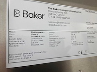2024 clean air door baker biovanguard 5 laminaire stroomkast - afbeelding 4 van  7