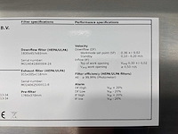 2024 clean air door baker biovanguard 6 laminaire flow cabinet - afbeelding 6 van  6