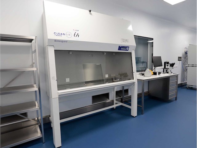 2024 clean air door baker biovanguard 6 laminaire flow cabinet - afbeelding 4 van  6