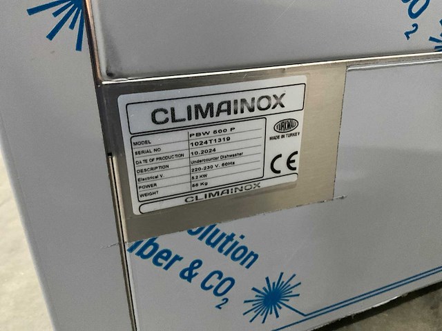 2024 climainox pbw 500 p vaatwasmachine - afbeelding 2 van  11