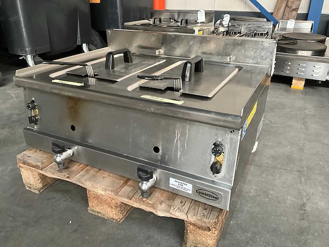 2024 combisteel fryer gas g6f200g-csl dubbele gasfriteuse - afbeelding 1 van  10