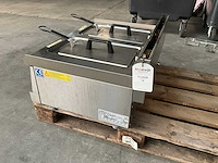 2024 combisteel fryer gas g6f200g-csl dubbele gasfriteuse - afbeelding 6 van  10
