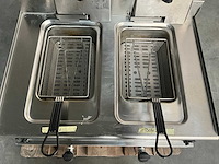 2024 combisteel fryer gas g6f200g-csl dubbele gasfriteuse - afbeelding 8 van  10