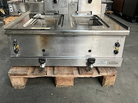 2024 combisteel fryer gas g6f200g-csl dubbele gasfriteuse - afbeelding 9 van  10