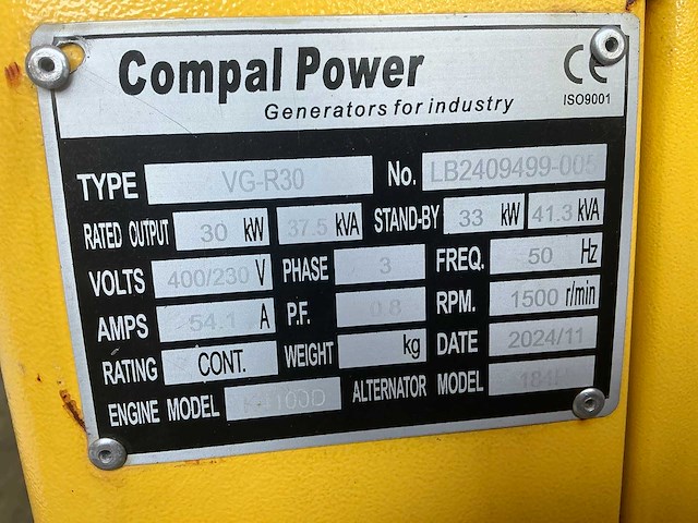 2024 compal power vg-r30 stroomgenerator - afbeelding 11 van  19