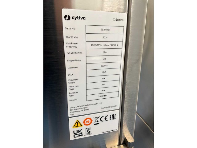 2024 cytiva xcellerex xdr-1000 single use bioreactor systeem - afbeelding 10 van  19