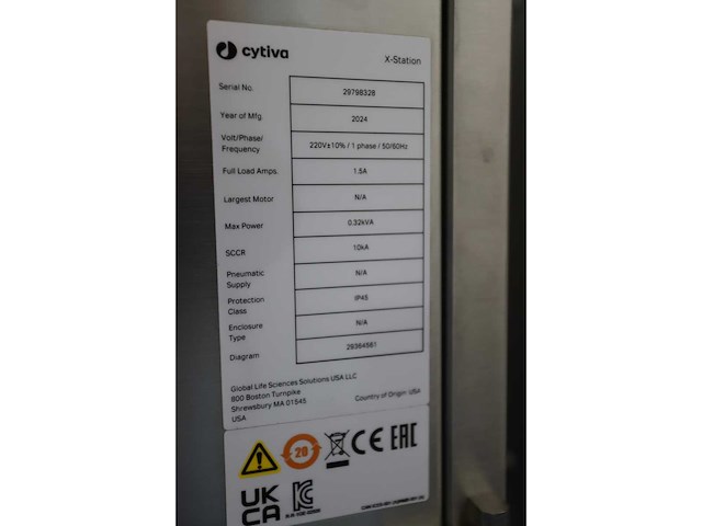 2024 cytiva xcellerex xdr-200 eenmalig bioreactorsysteem - afbeelding 6 van  14