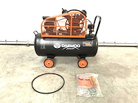 2024 daewoo daax100l luchtcompressor 100l - afbeelding 2 van  3