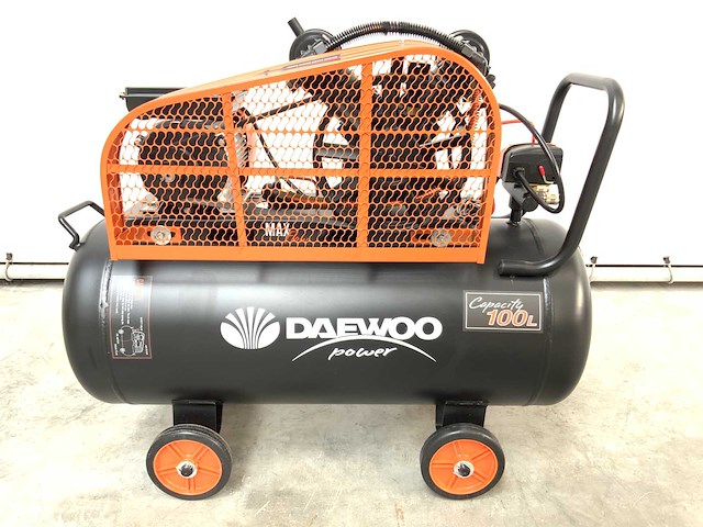 2024 daewoo daax100l luchtcompressor 100l - afbeelding 3 van  4