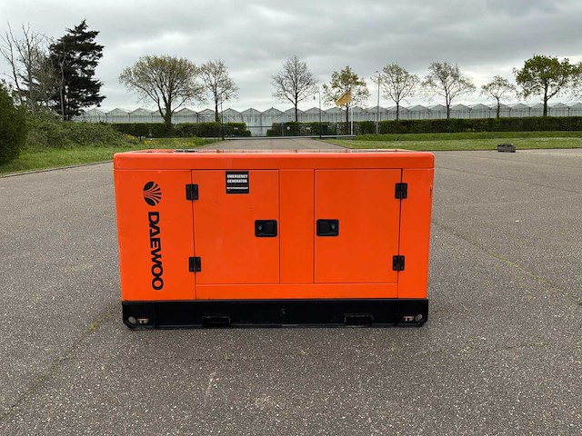 2024 daewoo dagfs-25 noodstroomaggregaat - afbeelding 5 van  6