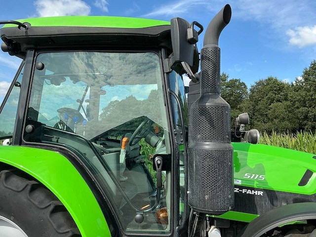2024 deutz-fahr 5115 vierwielaangedreven landbouwtractor - afbeelding 36 van  45