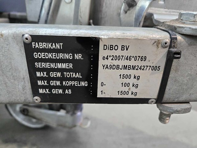 2024 dibo jmb-md 500/15 hogedrukreiniger - afbeelding 10 van  10