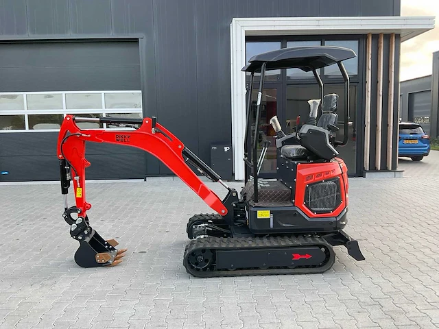2024 dikk well rdt-18 mini rupsgraafmachine - afbeelding 14 van  17