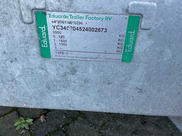 2024 eduard p4 aanhangwagen (84-wkl-1) - afbeelding 21 van  21