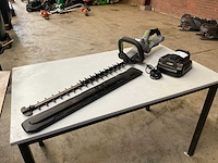 2024 ego ht6500e heggenschaar, accu