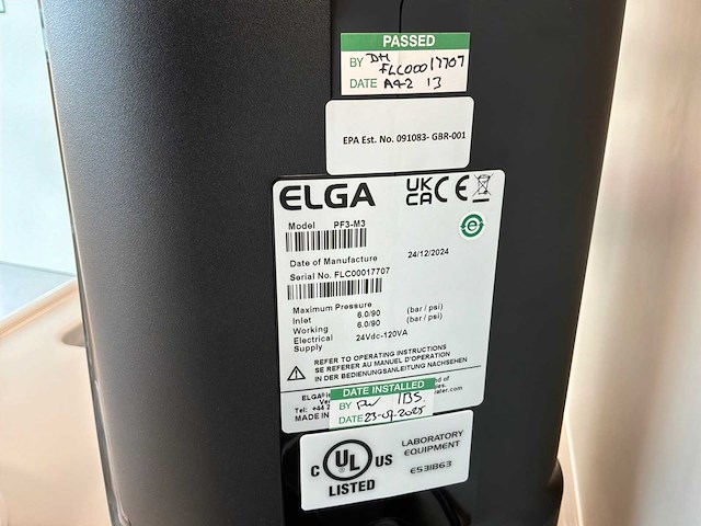 2024 elga pf3-m3 waterzuiveringssysteem - afbeelding 5 van  6