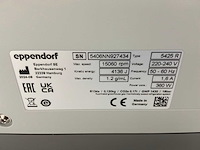 2024 eppendorf 5425 r laboratorium micro centrifuge - afbeelding 4 van  4