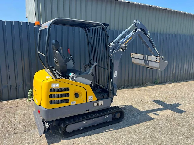 2024 eurotrac he18 minigraafmachine - afbeelding 12 van  22