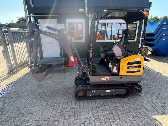 2024 eurotrac he18 minigraafmachine - afbeelding 20 van  22