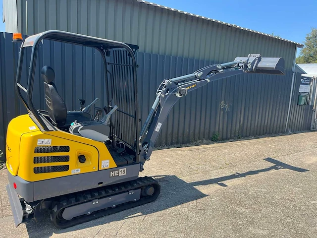2024 eurotrac he18 minigraafmachine - afbeelding 21 van  22