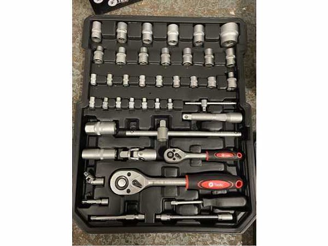 2024 f tools 599 delig gereedschapskoffer gevuld - afbeelding 4 van  8