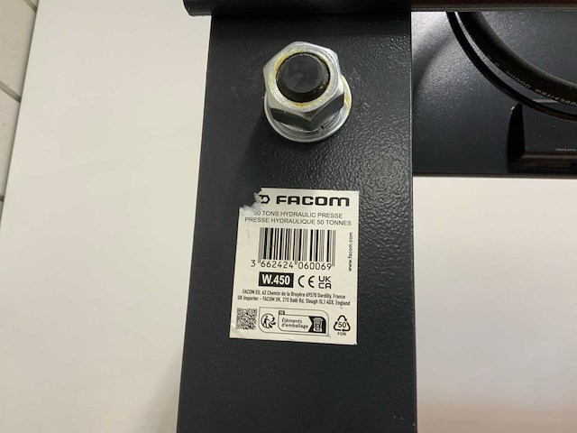 2024 facom w-450 / 50t werkplaatspers - afbeelding 11 van  13