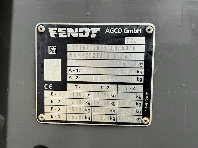 2024 fendt 211v vario profi smalspoortractor - afbeelding 14 van  21