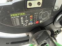 2024 festool cs50ebg precisio trek/afkortzaagmachine - afbeelding 8 van  8