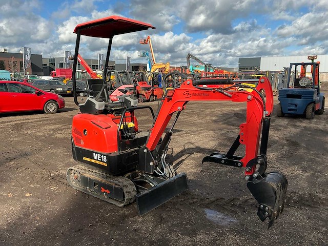 2024 ff industrial me18 minigraafmachine ongebruikt - afbeelding 27 van  29