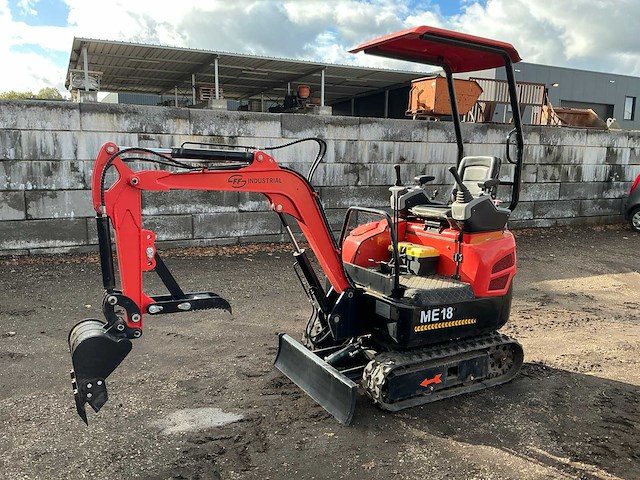 2024 ff industrial me18 minigraafmachine ongebruikt - afbeelding 1 van  29