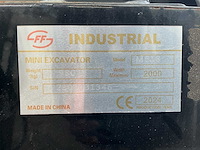2024 ff industrial me18 minigraafmachine ongebruikt - afbeelding 20 van  27