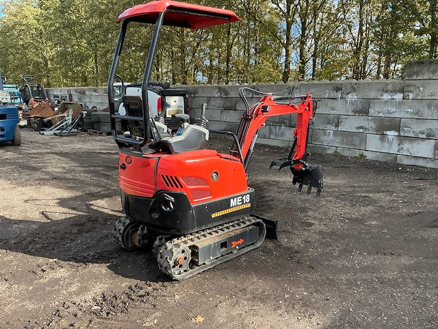 2024 ff industrial me18 minigraafmachine ongebruikt - afbeelding 23 van  27