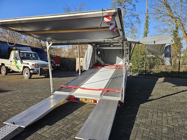 2024 fitzel / eder euro-trans aluminium gesloten autotransporter - afbeelding 25 van  35